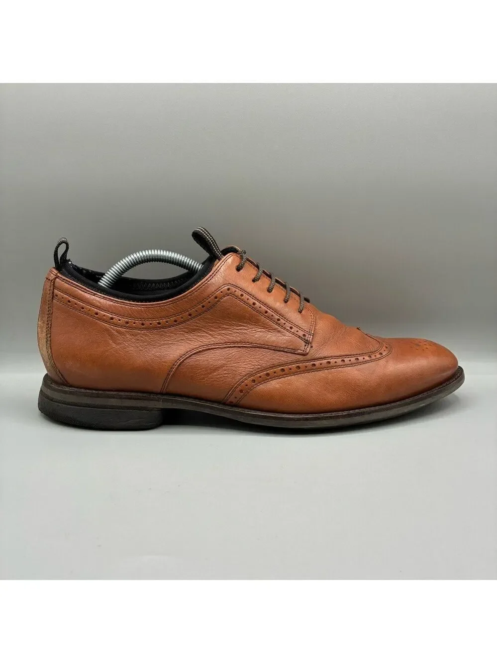 Cole Haan Holland Long Wing Oxford Men’s 10.5 M Brown Leather C31354